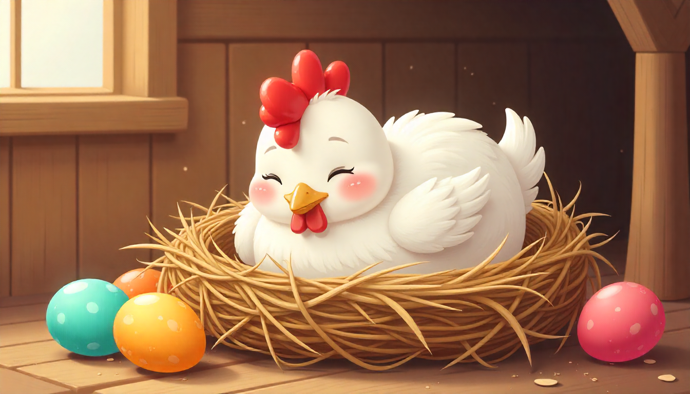 A Renaissance painting featuring a rooster, representing vigilance on the chicken road